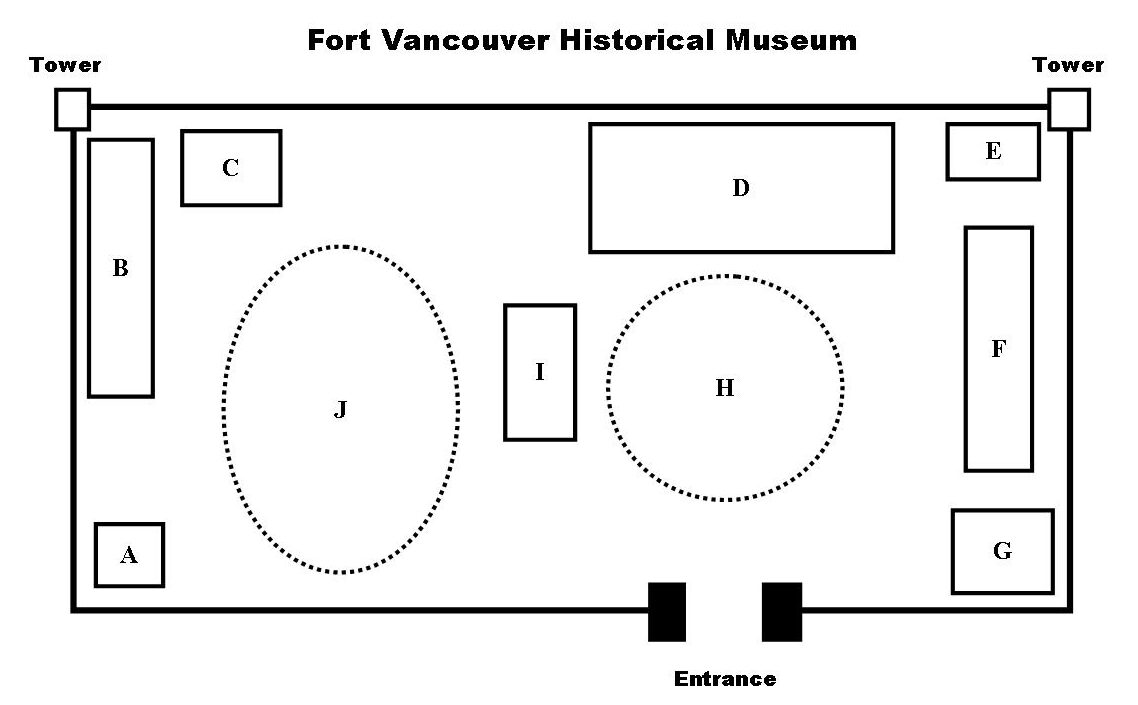 Fort Vancouver Map
